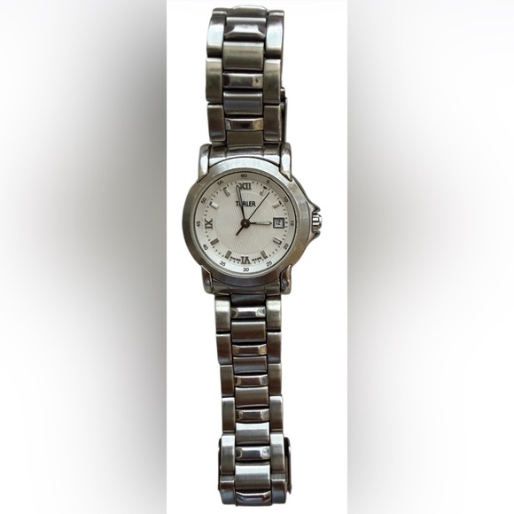 VINTAGE TURLER SWISS MADE WOMEN’S WATCH 30mm SAPPHIRE 100 M STAINLESS STEEL main image 7